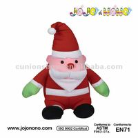 singing plush santa