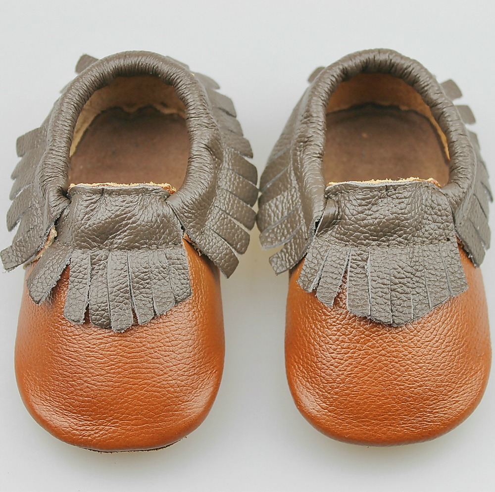 After we find it: From the soft, no-slip suede sole and traditional fringe of the Navajo Blankie moccasin to the classic seams that knock our baseball moccasins out of the park for your little slugger — each and every pair of baby shoes are handmade right here in Missouri.