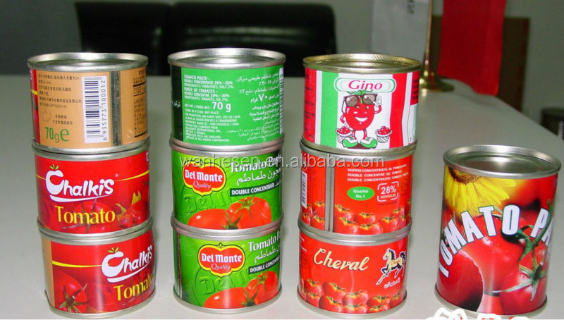 HALAL canned tomato ketchup raw material 2200g