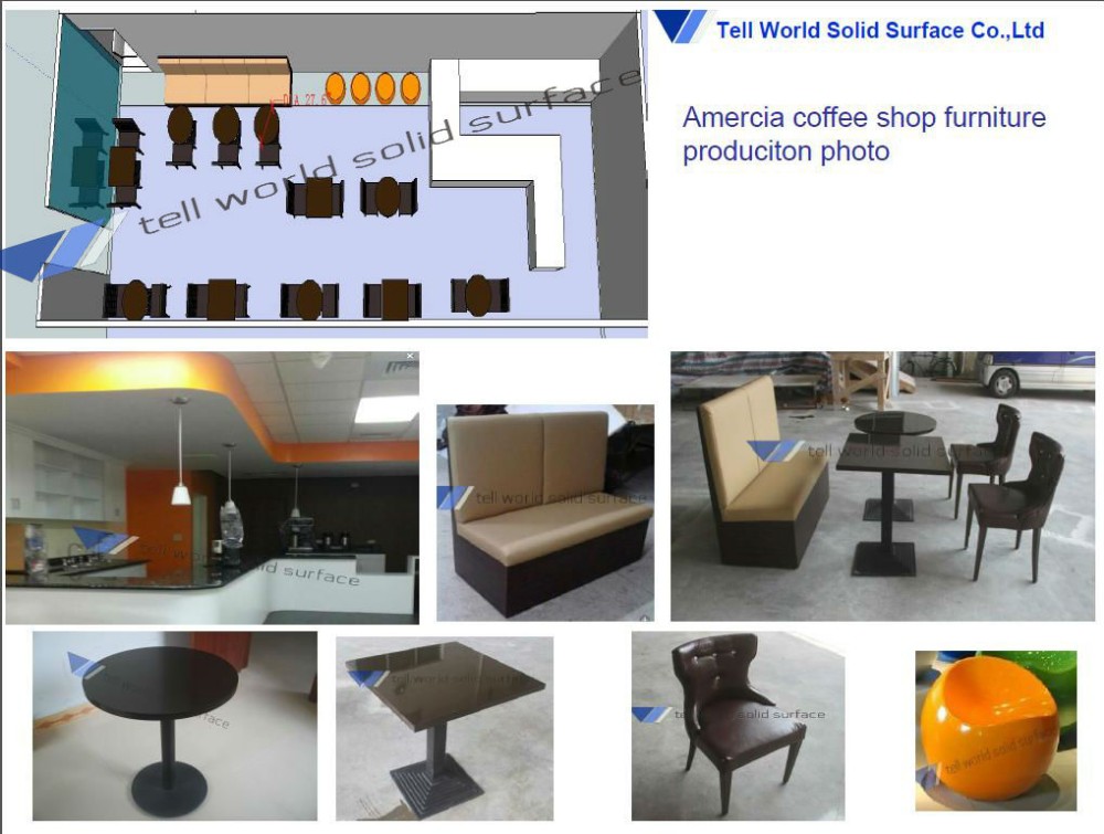 Diseño moderno diseño italiano cafeterÃa mesa y silla mesa de ...