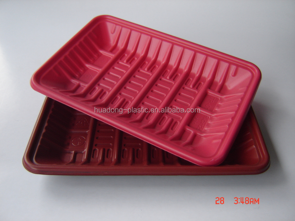透明なppのプラスチック使い捨て食品トレイ/plate/皿仕入れ・メーカー・工場