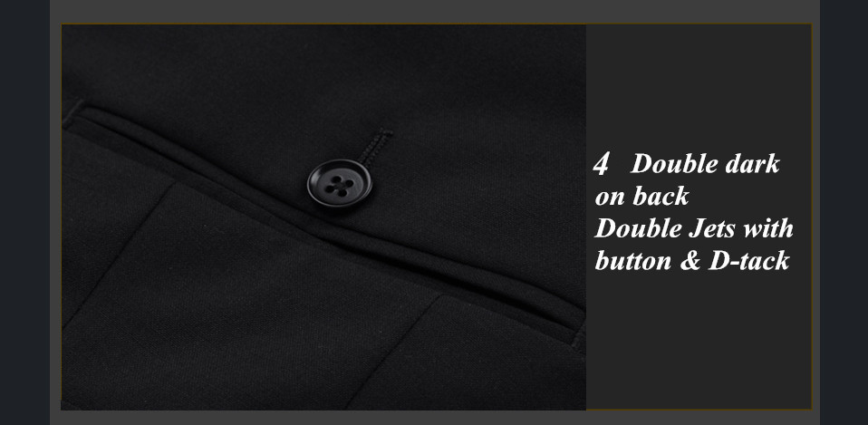 男性のための2014年最新のデザイン黒い100%ウールパンツ問屋・仕入れ・卸・卸売り
