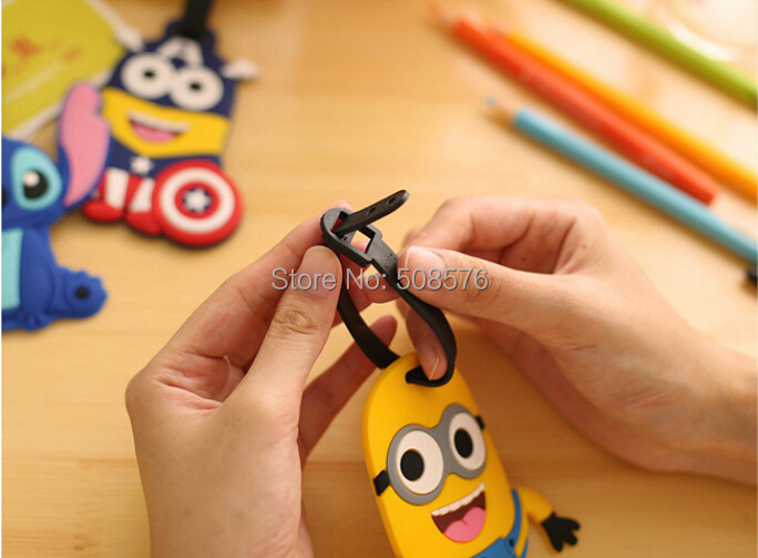 2014 New Cute Cartoon Image Design Travel Name Tag Korea Style