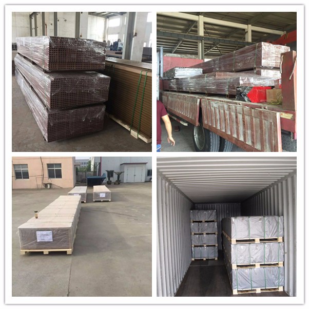 Lightfast wholesale Eco friendly wpc wood decking laminate mdf wood floor