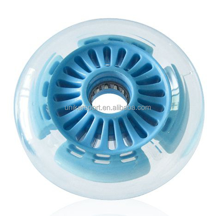 100mm*30mm、 led点滅、 puの車輪、 プロのインラインスケートの車輪問屋・仕入れ・卸・卸売り