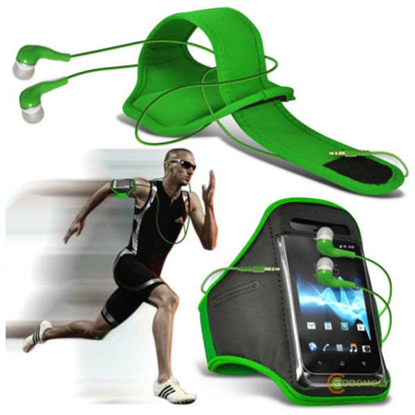 ジムのランニングジョギング調整可能なスポーツの腕章ケースカバーのための様々なwikoインナーイヤー型イヤホン携帯電話問屋・仕入れ・卸・卸売り