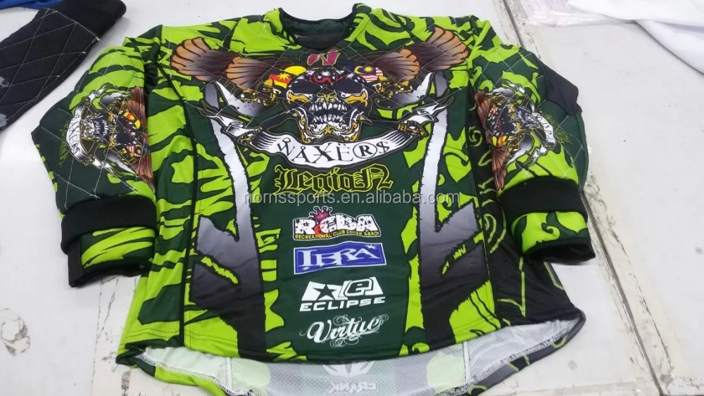 カスタマイズされたペイントボールジャージー昇華ペイントボール制服卸売仕入れ・メーカー・工場