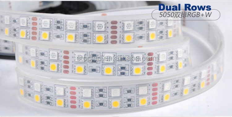 12ボルト5メートル10メートルシリコンチューブ防水smd 5050 rgbw ledフレキシブルストリップ仕入れ・メーカー・工場