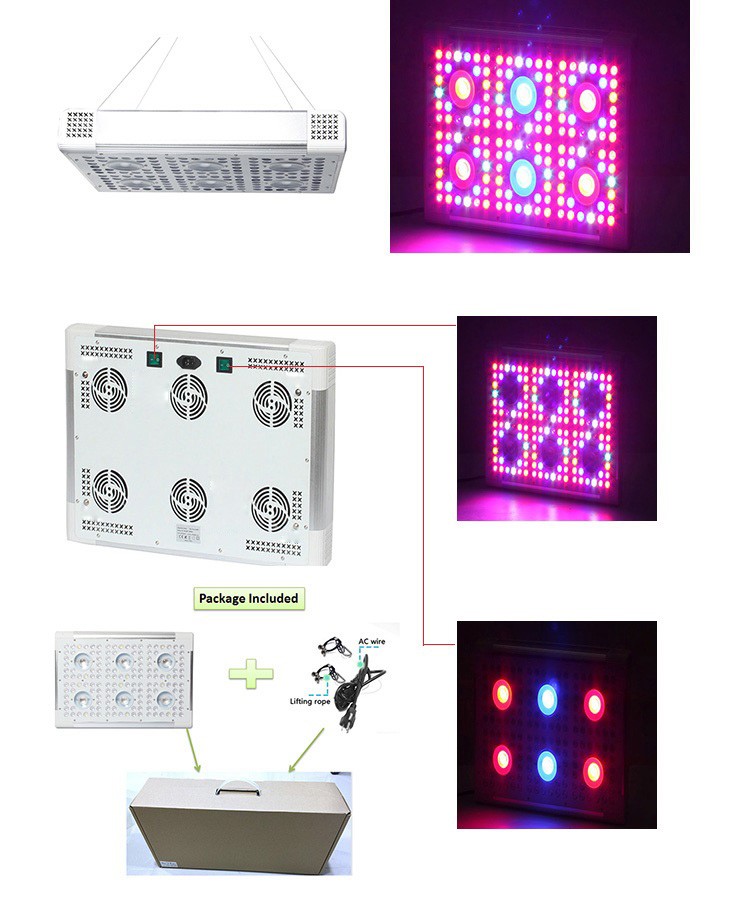 2016高度なled成長ライトダイヤモンドシリーズleds、統合100ワット400ワット800ワットソーラー嵐cob ledを育てるライト仕入れ・メーカー・工場