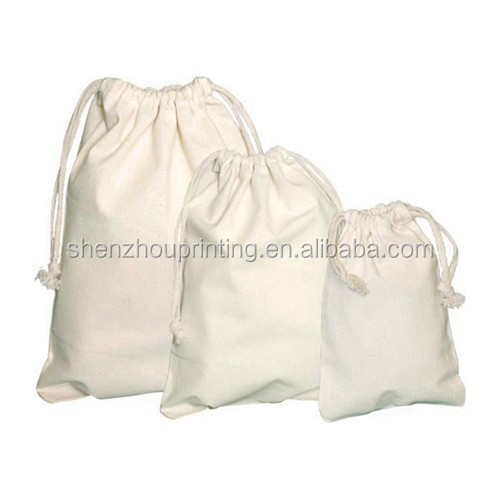 ホット製品オーガニックコットンの巾着bags/綿のキャンバスバッグ/綿巾着袋仕入れ・メーカー・工場