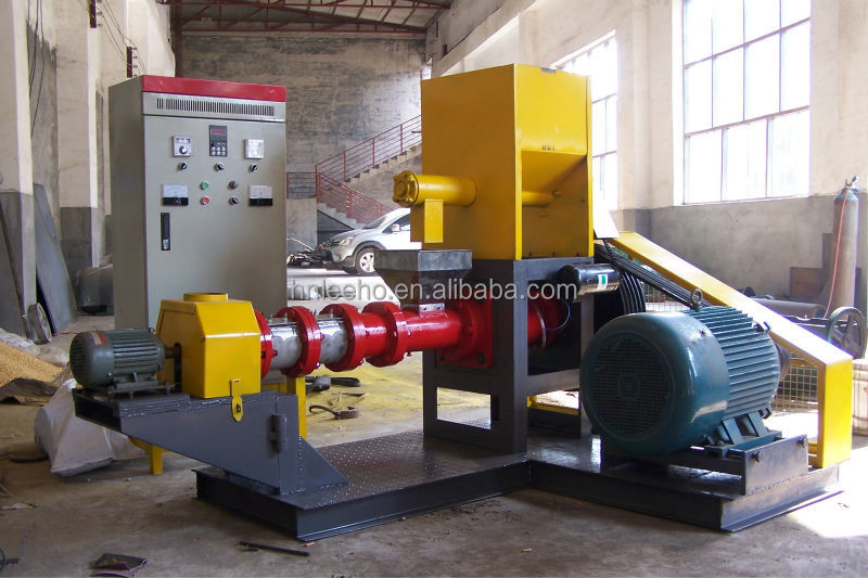 floating fish feed pellet machine