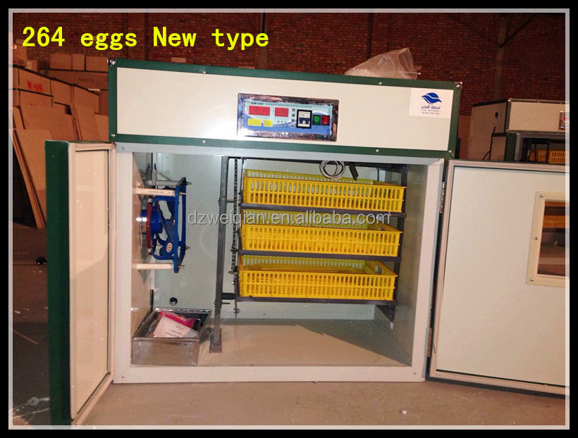  small egg incubator(24-1848eggs) &gt; WQ-264 cheap chicken egg incubator