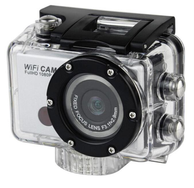 フルhd1080pwi-fi自転車のバイクのヘルメットスポーツdv防水アクションカメラビデオカメラirリモートスマートフォン用タブレット問屋・仕入れ・卸・卸売り