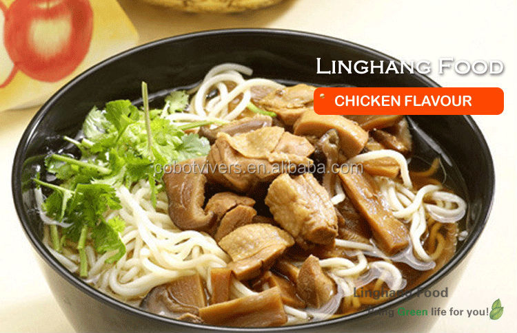chicken curry flavour of instant noodles factory