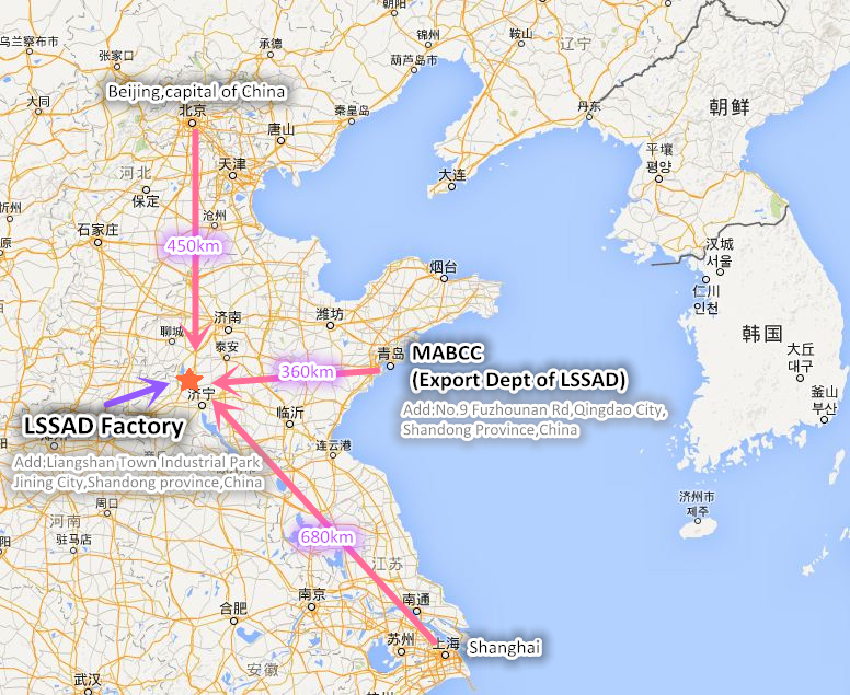 LSSAD map