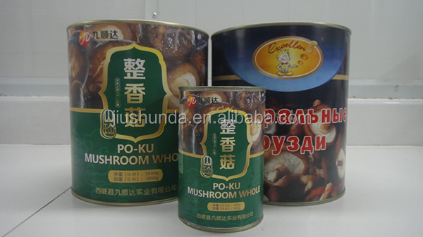 Xixia canned shiitake mushroom