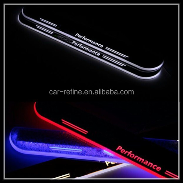 Bmw 645 door sill lights #5