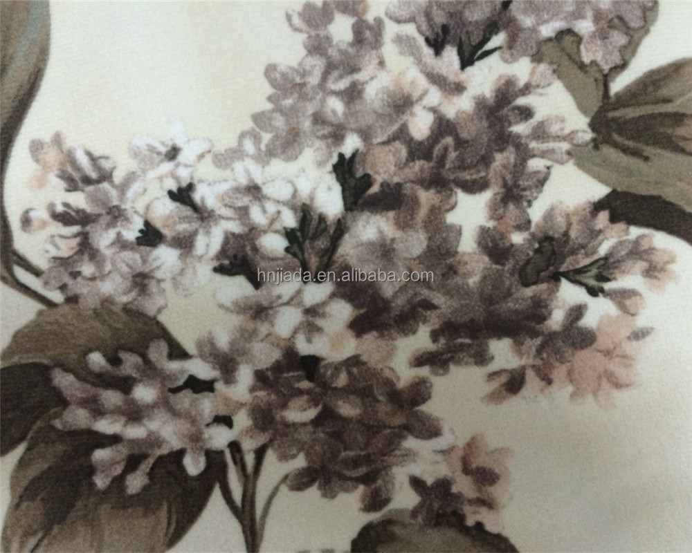 新しいベルベット張りソファの生地印刷/熱い販売の布印刷されたポリエステルの花/家具のためのホームテキスタイル仕入れ・メーカー・工場