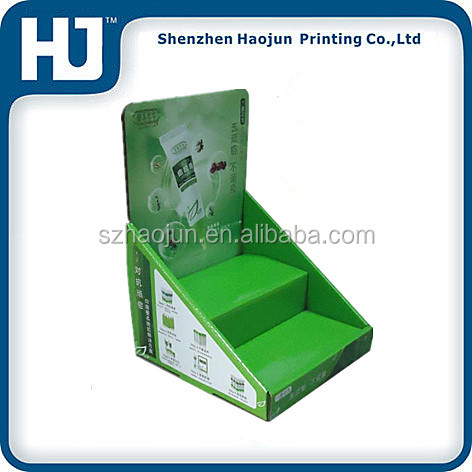 Paper Counter Top Display Glass display box for lollipop