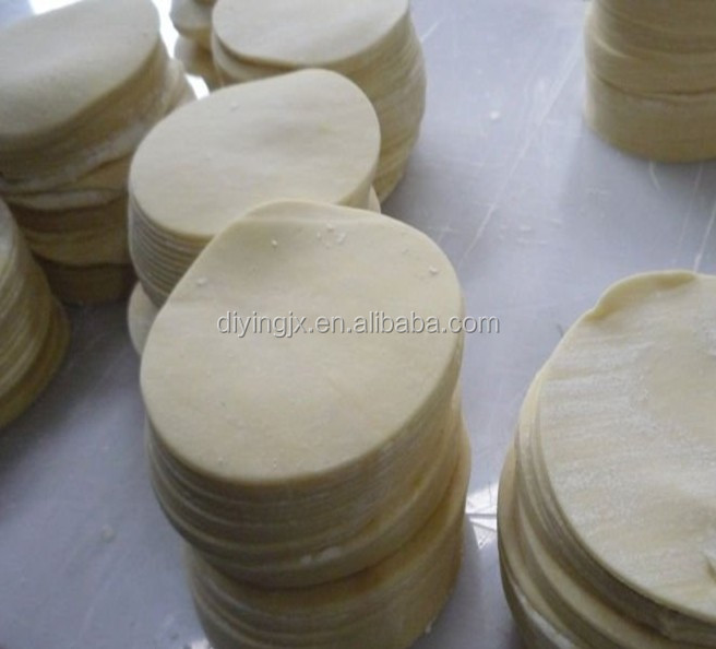 Round Dumpling skin making machine/ dumpling wrapper machine