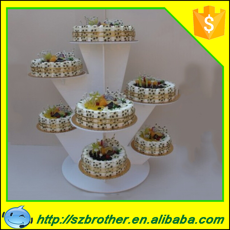 Wedding Cake Stands Wholesale. Koyal Wholesale Reversible Wood Slab