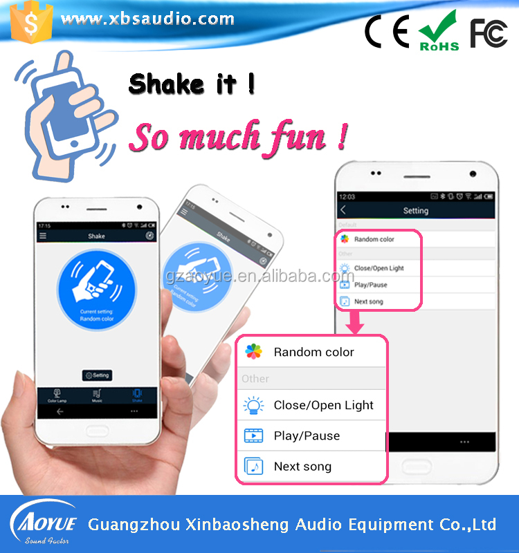 音楽プレーヤースピーカーブルートゥース15ワットled電球cerohs指令とfcc仕入れ・メーカー・工場
