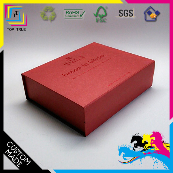 Custom design paper packaging pack Tea tin box