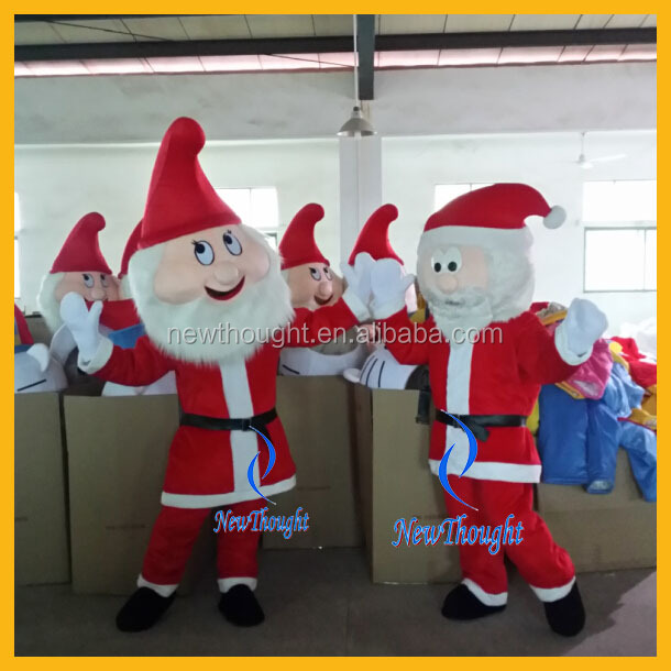 卸売新しいデザインのキッズパーティークリスマスサンタクロースの泡ヘッドのマスコットの衣装仕入れ・メーカー・工場