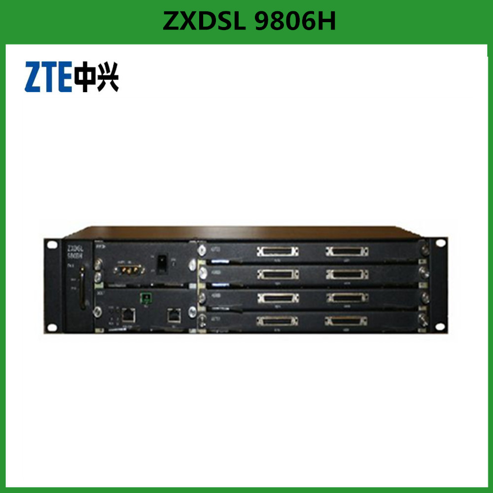 zte 9806h 64-port vdsl dslam with 4*vstdc cards