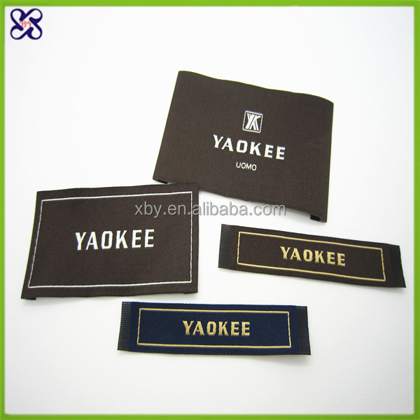 Fashion brand garment label