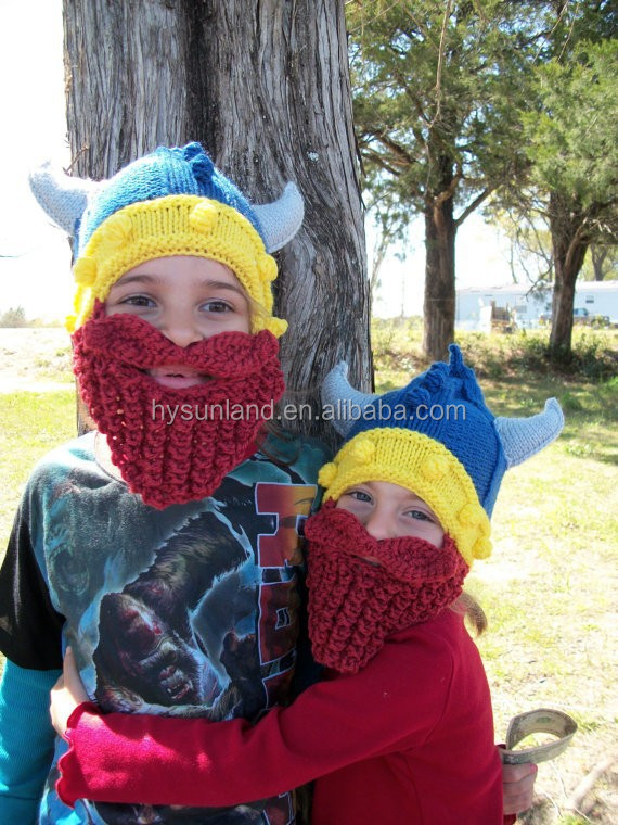 W-174 Lumberjack Knitted Beanie Crochet Baby Wild Viking ...
