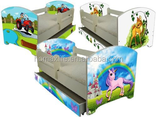 漫画の子供のベッド幼児用ベッド木製ベッドモデル仕入れ・メーカー・工場