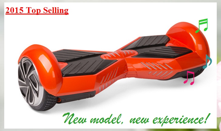 6.5インチ2輪電気スタンディングスクータースケートボードリモコンキーhoverboard一輪車ブルートゥーススピーカー音楽仕入れ・メーカー・工場