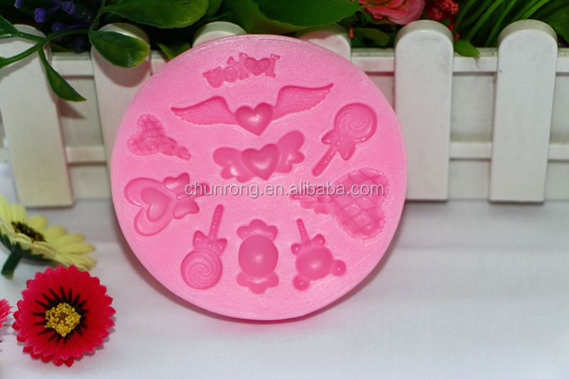 100% foodgrade fondant 3d silicone cake decorating molds,silicone 3d mold,soap mould