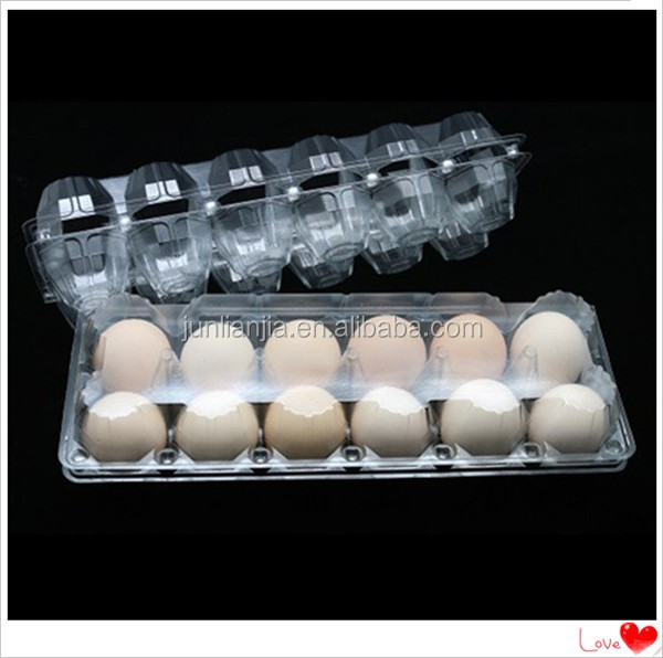 プラスチック製のブリスター卸売ハンドル付き卵の包装箱仕入れ・メーカー・工場