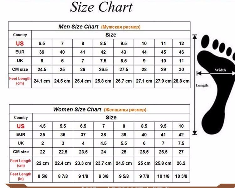 5 11 size chart