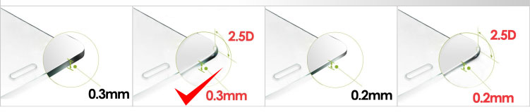 輸入のための最高の製品強化ガラス0.3mm2.5d9h6スクリーンプロテクターiphone問屋・仕入れ・卸・卸売り