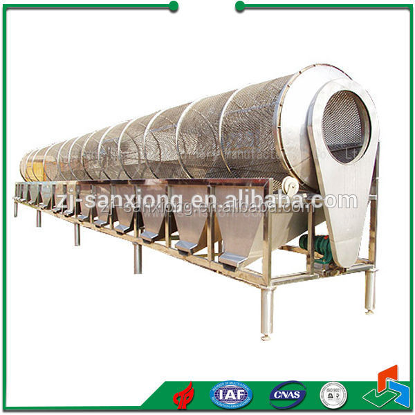 Vegetable Grading Machine Roller Classifier