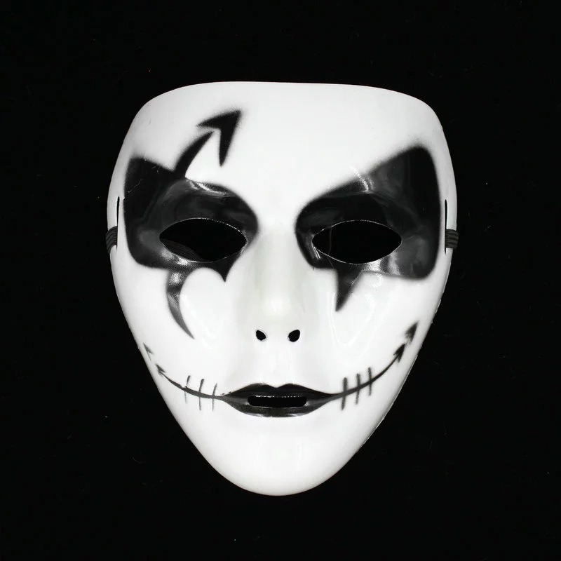 2017 Hot Sell Halloween Handpainted Masks,Street Dance Masks,Plastic