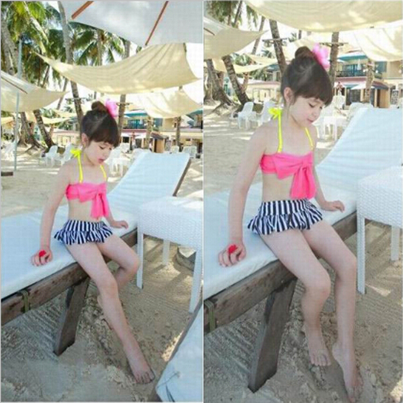 ファッションかわいい若い女の子ビーチウェア子供女の子ビキニキッズ水着セット仕入れ・メーカー・工場