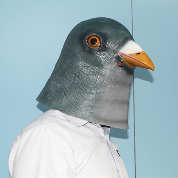 X- 陽気新しい動物大人ラテックスマスクフルヘッドキッズ怖いハロウィーン仮装動物仮面コスプレ仕入れ・メーカー・工場