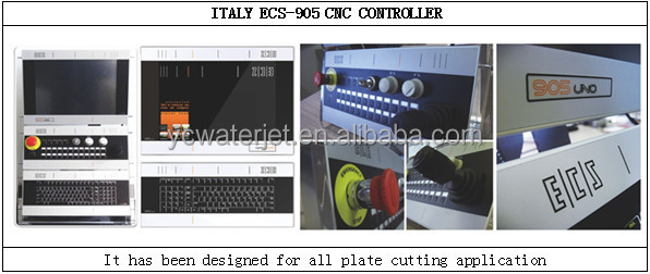 Yccncウォータージェット切断機のコントローラ、 石/ステンレス鋼/ガラス仕入れ・メーカー・工場