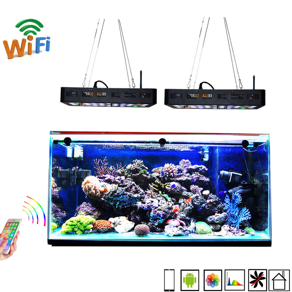 led aquarium light coral reef with WIFI controller