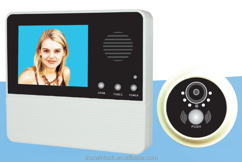 DOUWIN video peephole door camera with door bell ring (2).JPG