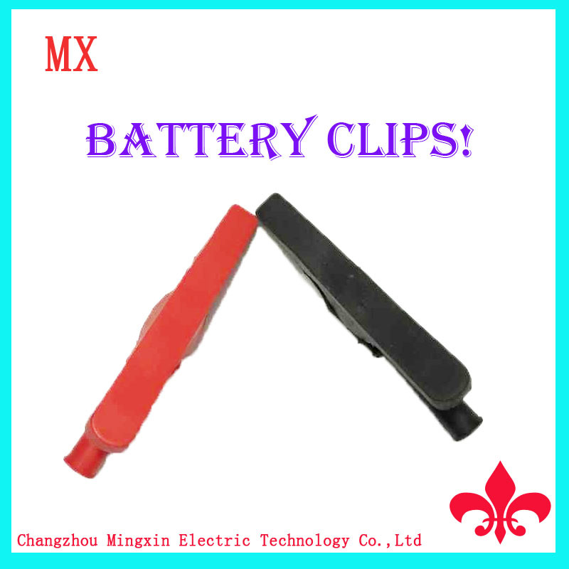 cilpバッテリー赤と黒ワニ口クリップワニクリップのための電気検査装置仕入れ・メーカー・工場