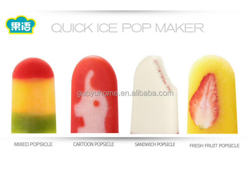 Guoyu quick ice pop machine,zoku ice pop machine