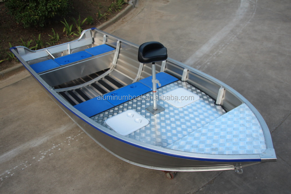 Aluminum boat with fishing platform-450 Adventure SC Fishing/Simple 