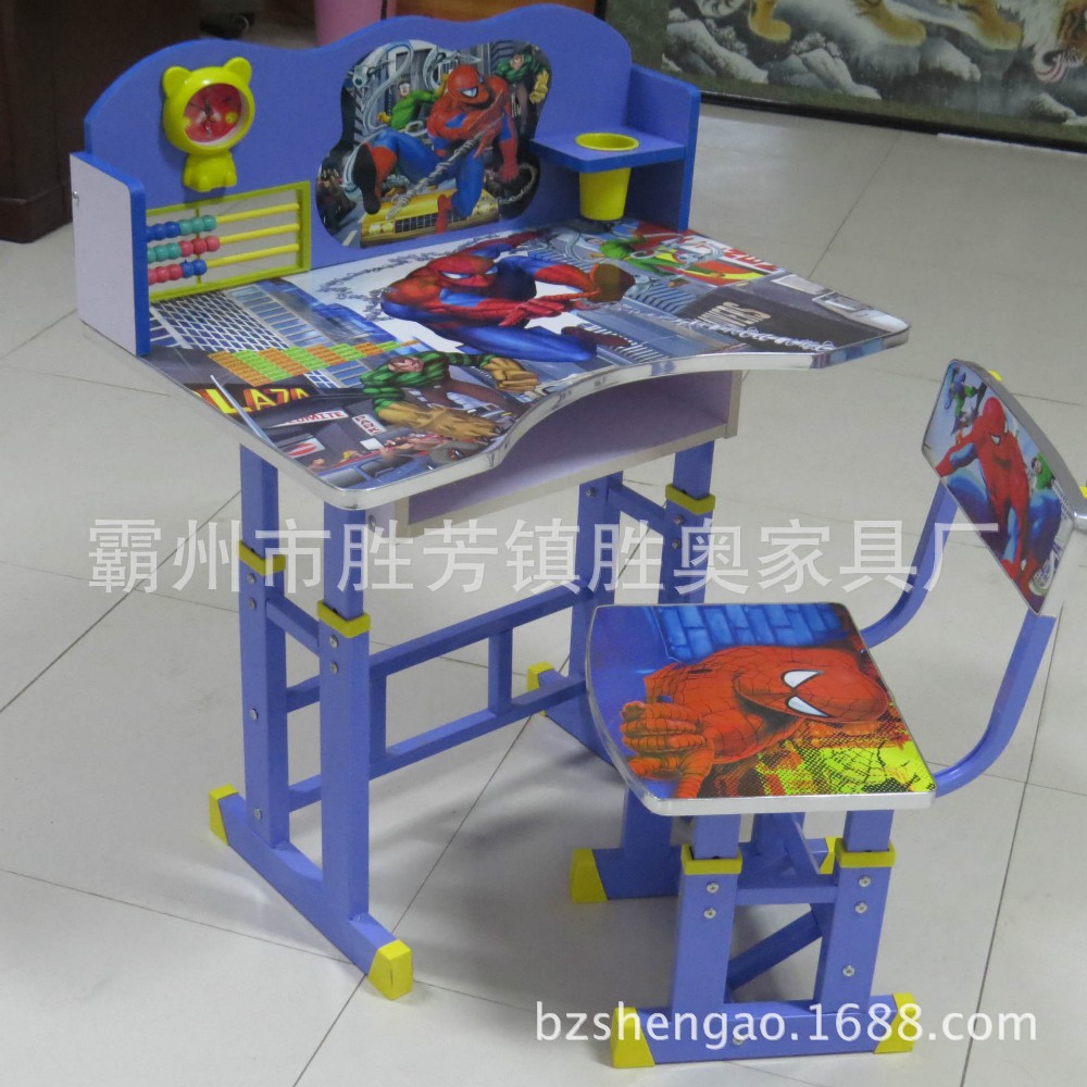 Bzshengaoキッズ学習テーブルと椅子セットリフティング子供スタディテーブル子供学習机で角度調整可能なワークトップテーブル仕入れ・メーカー・工場
