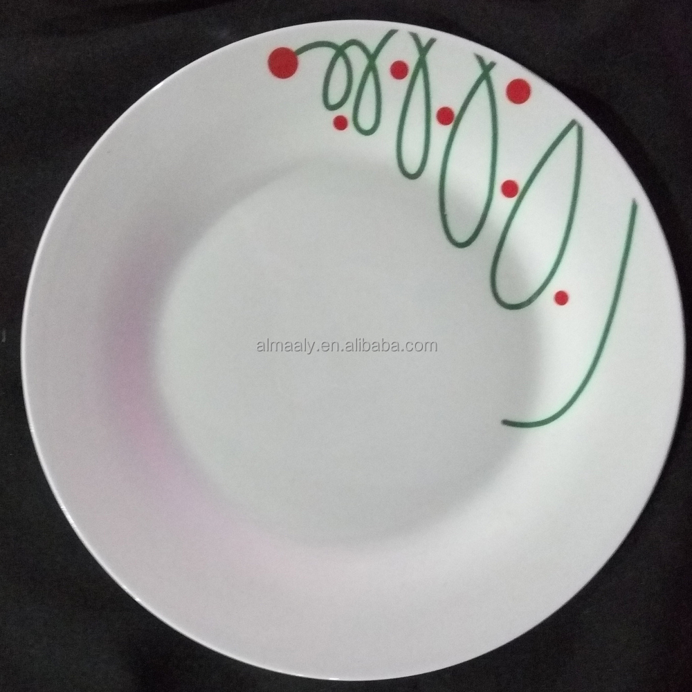Wholesale Porcelain Flat Plate Food Contact Safe Dish Buy Porcelain Flat Plate,Porcelain Dish