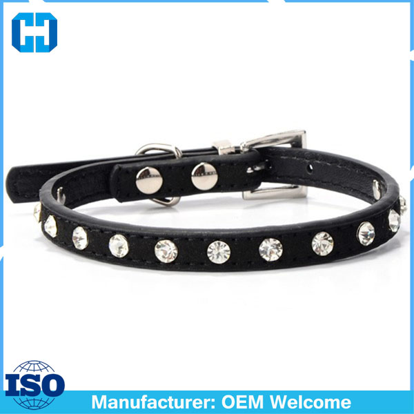 Puppy-Dogs-Collar-Bell-Rhinestone-PU-Leather-Cat-Supply-Collars-Pet-Neck-Strap (1)